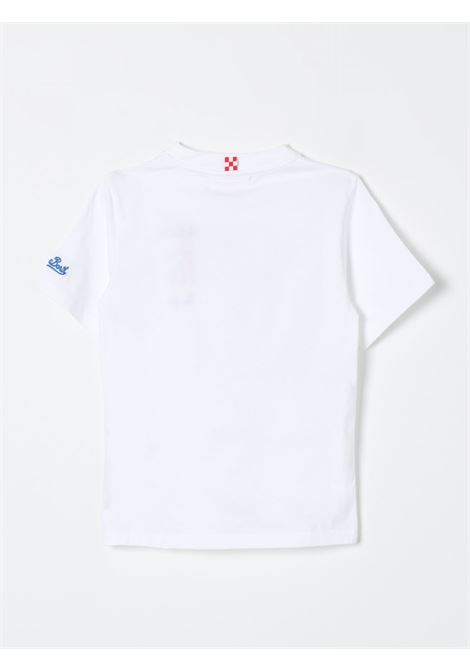 T-shirt con stampa SAINT BARTH | TSH0001 TSHIRT BOY02332F SNOOPY SURFER 01N EMB